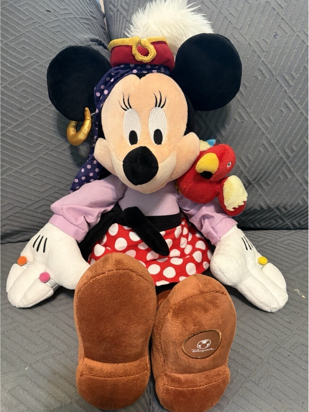 Disney Store Exclusive Minnie Mouse Pirate Plush